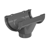  ТН ОПТИМА воронка желоба, серый (фото)