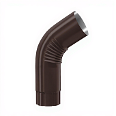 Колено трубы D150 (ПЭ-01-8017-0,5) (фото)