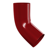 Колено сливное D100 (ПЛД-02-Р363-Вищневый -0.6) (фото)