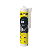 Герметик силиконовый Vetonit Comfort Sil белый 01 (280 мл) (фото)