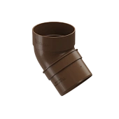 Docke Standard Колено 80 мм*45° (Светло-коричневый) (фото)