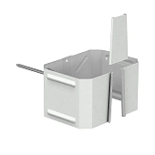 Держатель трубы 76*102 на дерево (ПЭ-01-9003-0,5) (фото)