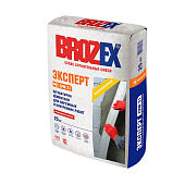 Штукатурка цементная ручного и машинного нанесения BROZEX Эксперт СРМ31 25кг (фото)