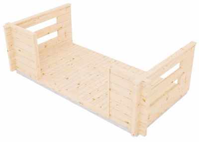 Терраса прямая 1,5 (L=5) (фото)