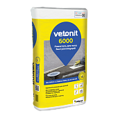 Быстросохнущий ровнитель для пола Ветонит 6000 25кг (48 уп/палл) (фото)