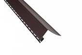  Планка околооконная А-П коричневая Т-17 3000 мм  (фото)